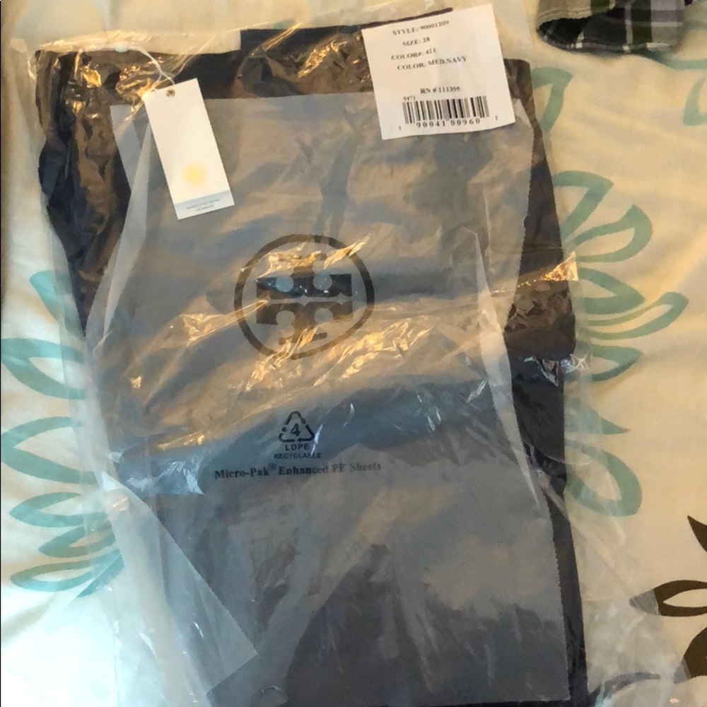 Tory Burch navy pants